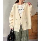 カーディガン ニットテーラーカーディガン レディース