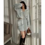 ショッピングパール スカート パールビジューシャギーミニスカート