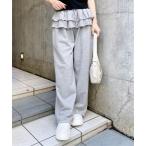 ショッピングスウェットパンツ スウェットパンツ ジャージ フリルスウェットパンツ レディース