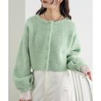 カーディガン 26SSミニフリンジカーディガン レディース