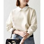 ショッピングボール tシャツ SHIPS any:「洗濯機可能」ダンボール バイカラー プルオーバー レディース