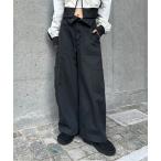 [CIAOPANIC] брюки-карго MEDIUM черный женский 