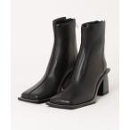 「UN3D.」 ショートブーツ 37 ブラック レディース