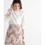 「NATURAL BEAUTY BASIC」 7分袖ブラウス SMALL オフホワイト レディース