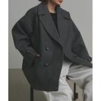 [ad thie] бушлат FREE уголь женский 