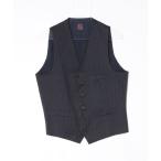 [TAKEO KIKUCHI] жилет - темно-синий мужской 