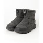 「THE NORTH FACE」 ショートブーツ 24cm グレー レディース