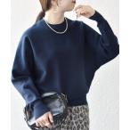 「SHIPS any」 長袖ニット ONE SIZE ネイビー レディース