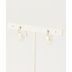 [anq.] серьги ( обе уголок для ) ONE SIZE бежевый женский 