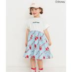 ワンピース ディズニーキャラクター　ミニー / ドッキングワンピース キッズ 子供服 女の子