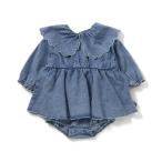 ベビー服 ロンパース Bpop シャツワンピボディオール