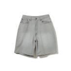 ジーンズ ダメージ デニムショートパンツ「ワイドストレートフィット」 メンズ レディース