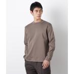 tシャツ 「FORMAL JERSEY」モックネックカットソー長袖 メンズ
