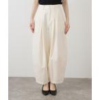 ショッピングパウダー チノパン パウダリーチノタックカーブトラウザー レディース