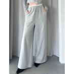 パンツ レイヤードスウェットパンツ レディース