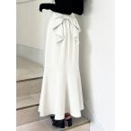 ショッピングリボン スカート バックリボンマーメイドスカート