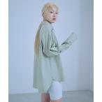 ショッピングSHIRTS ブラウス シャツ Color Stripe Big Shirts レディース