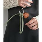 「BEAURE」「別注」Heart Colored Leather Cord 携帯ストラップ