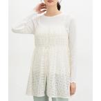 キャミソール レースキャミチュニック