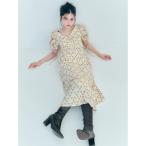 ショッピングリボン ワンピース リボンモチーフオフショルワンピース