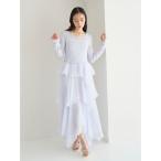  One-piece sia-ire Hem вязаный комбинированный One-piece 