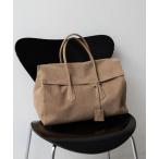 ショッピング牛革 ボストンバッグ 「Hoaw.」スクエアフラップボストン レディース