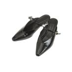 パンプス MODERNカッティングメタルヒールミュール