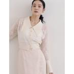 ショッピングカーデ ニット セーター シアージャガードカーデニットプルオーバー レディース