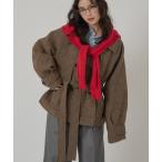  тренчкот пальто belted short trench jacket / ремень имеется Short to ключ жакет женский 