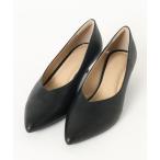 パンプス 3.5cmヒール/らくっション撥水ローヒールパンプス/632745