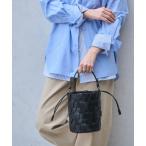 ショルダーバッグ バッグ パネル メッシュ バケットバッグ レディース