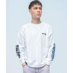 tシャツ THRASHER (スラッシャー) 袖ロゴプリント 長袖 Tシャツ ロンT メンズ レディース