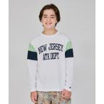 tシャツ 「Champion/チャンピオン」キッズ ロングスリーブTシャツ キッズ 子供服 男の子