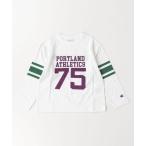 tシャツ 「Champion/チャンピオン」キッズ ロングスリーブフットボールTシャツ キッズ 子供服 男の子