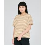tシャツ 「Champion/チャンピオン」レディース ボーダーショートスリーブポケットTシャツ レディース