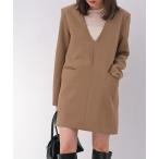 ワンピース ディープVネックミニワンピース