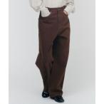 ワイドパンツ ジーンズ デニム デニムパンツ EARTH BROWN PANTS