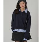 トレーナー スウェット layered-