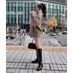 ニット セーター ボリュームケーブル＆スヌード ニット3点セット レディース