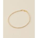 [SLOBE IENA] ножной браслет FREE белый женский 