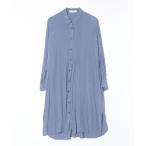 ショッピングシャツワンピース 「NOBLE」 シャツワンピース FREE ブルー レディース