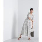 「N.（N. Natural Beauty Basic）」 半袖ワンピース MEDIUM オフホワイト レディース