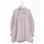 [FREAK'S STORE] длинный рукав туника FREE Brown женский 