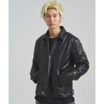 「JACKROSE」 レザージャケット M ブラック メンズ
