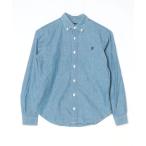 「GYMPHLEX」 長袖シャツ 12 ブルー レディース