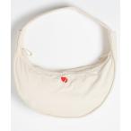 「kaoyorinakami」 メッセンジャーバッグ FREE ホワイト×レッド メンズ