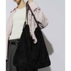 ショルダーバッグ バッグ ワイドショルダースウェードバッグ レディース