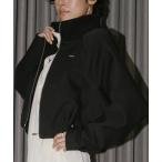 ブルゾン アウター ハイネックバルーンブルゾン / High Neck Balloon Blouson レディース