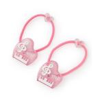 ヘアゴム ピアノ　ヘアポニー2個セット