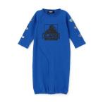 ベビー服 ロンパース 袖ロゴワッペン風プリントOG長袖2WAYオール